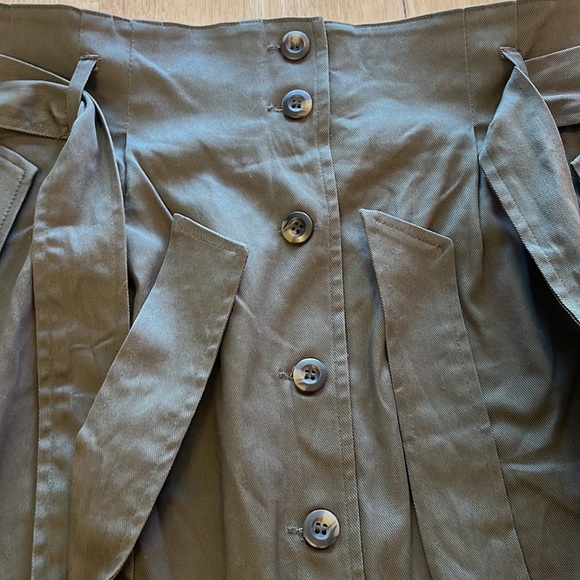 H&M Canvas style skirt with belt - Picture 2 of 11